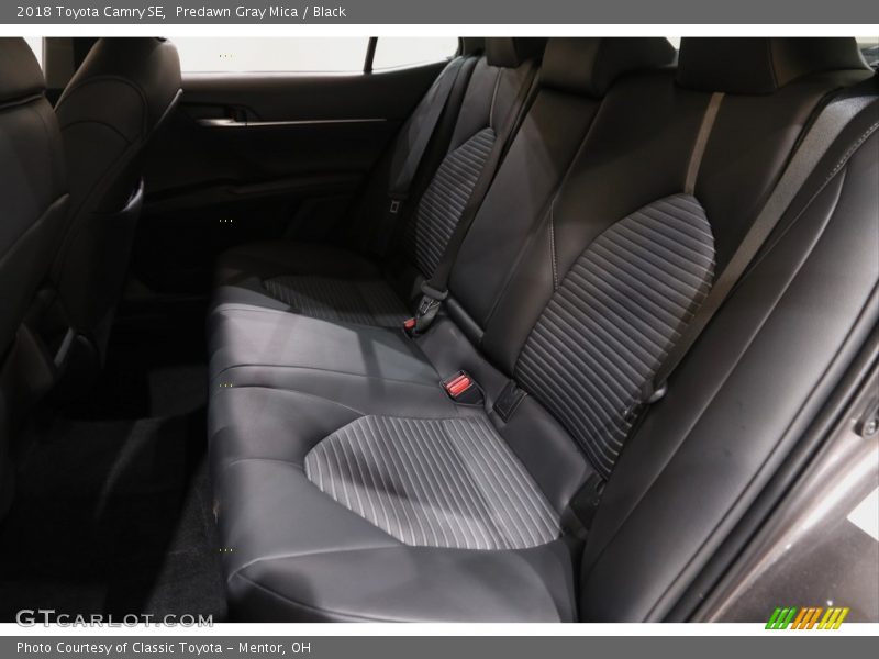 Predawn Gray Mica / Black 2018 Toyota Camry SE