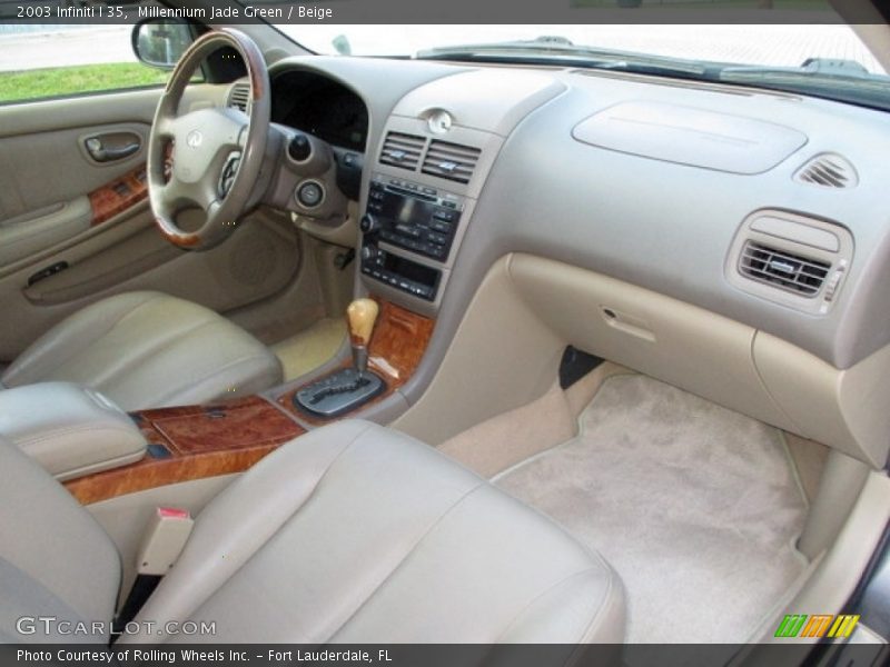 Millennium Jade Green / Beige 2003 Infiniti I 35