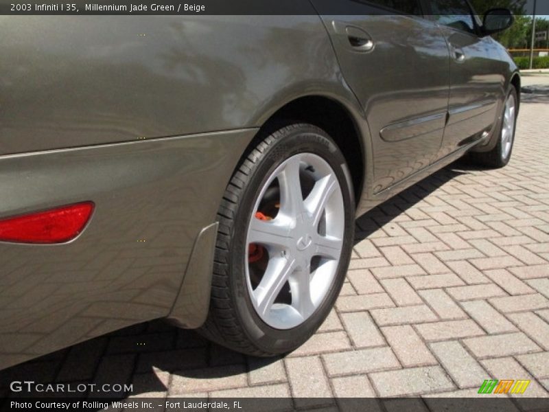 Millennium Jade Green / Beige 2003 Infiniti I 35
