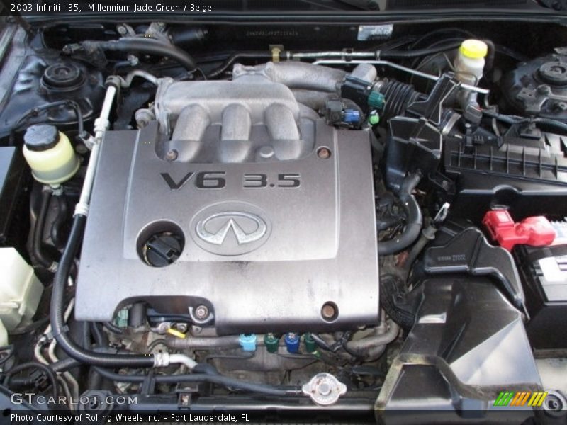 Millennium Jade Green / Beige 2003 Infiniti I 35
