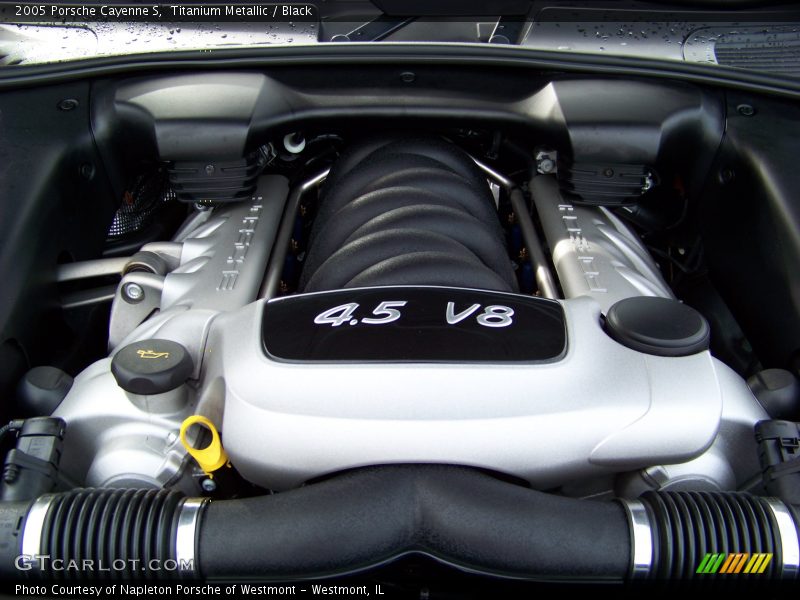 Titanium Metallic / Black 2005 Porsche Cayenne S