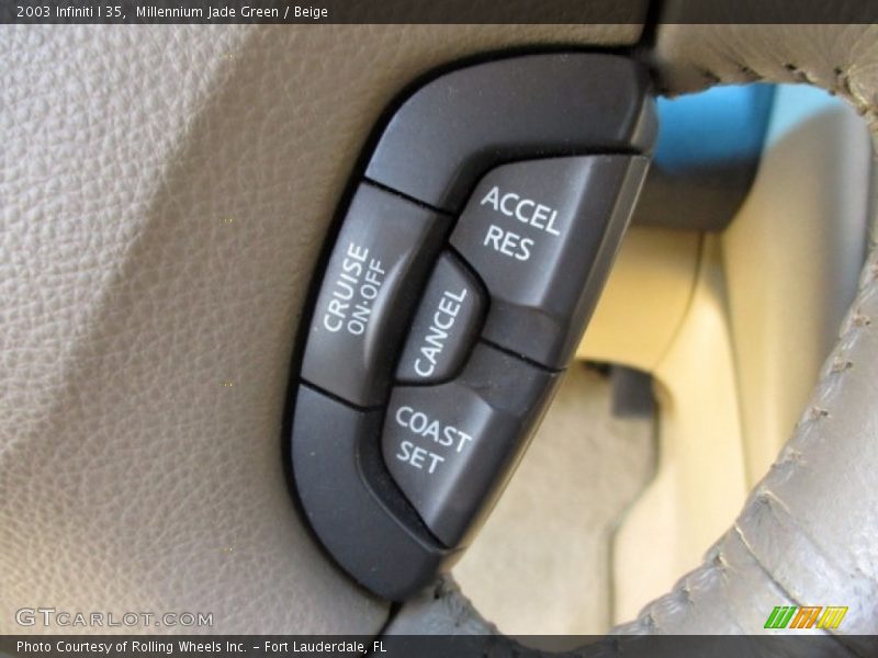 Millennium Jade Green / Beige 2003 Infiniti I 35