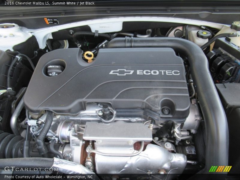 Summit White / Jet Black 2016 Chevrolet Malibu LS