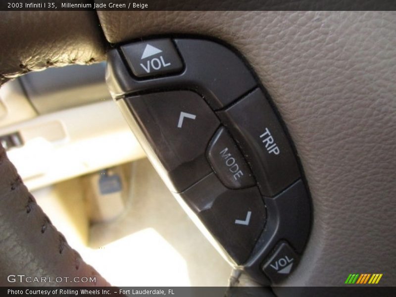 Millennium Jade Green / Beige 2003 Infiniti I 35