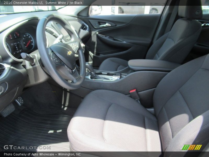 Summit White / Jet Black 2016 Chevrolet Malibu LS