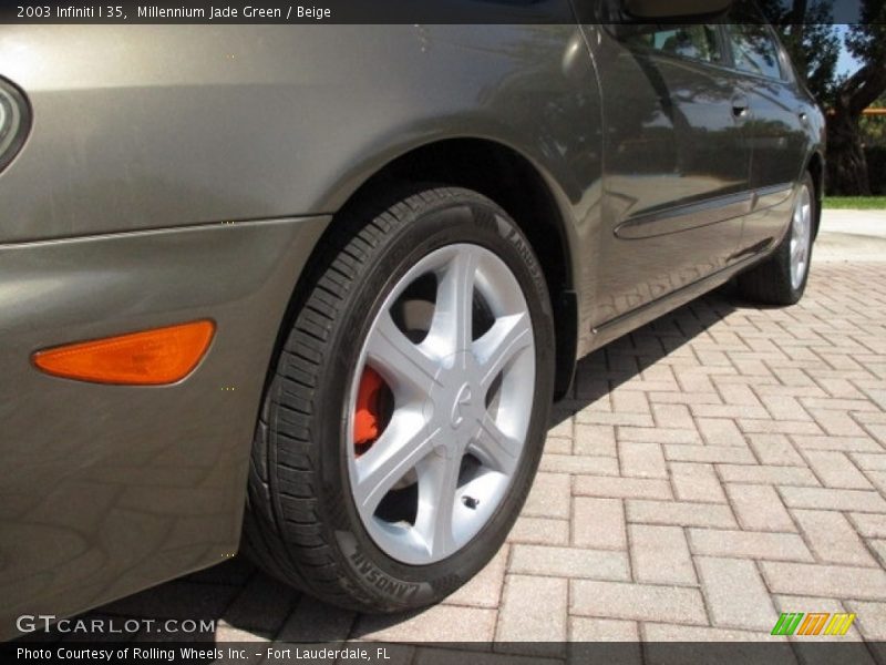 Millennium Jade Green / Beige 2003 Infiniti I 35