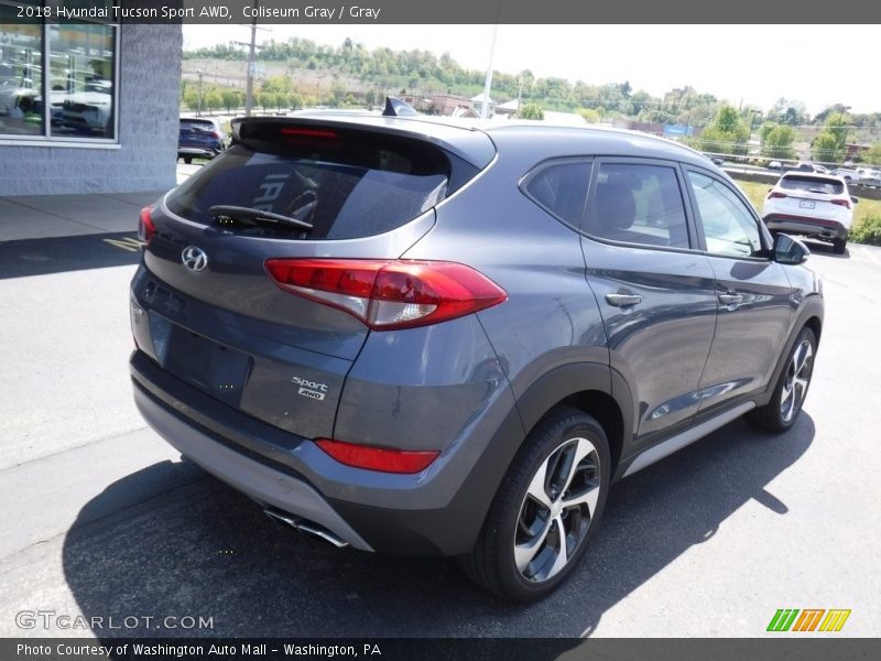 Coliseum Gray / Gray 2018 Hyundai Tucson Sport AWD