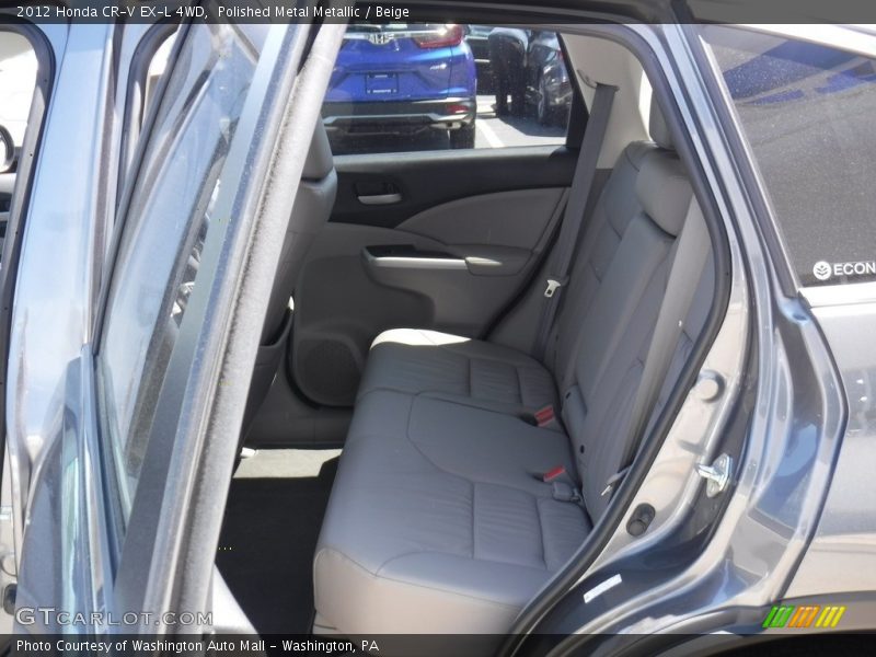 Polished Metal Metallic / Beige 2012 Honda CR-V EX-L 4WD