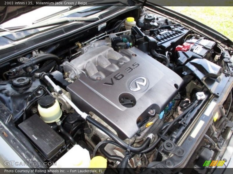 Millennium Jade Green / Beige 2003 Infiniti I 35