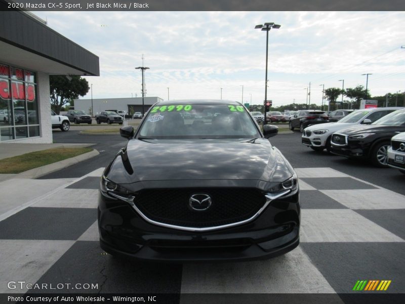 Jet Black Mica / Black 2020 Mazda CX-5 Sport