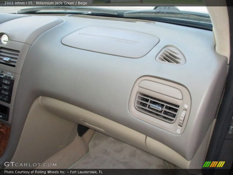 Millennium Jade Green / Beige 2003 Infiniti I 35