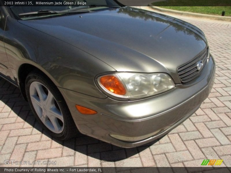 Millennium Jade Green / Beige 2003 Infiniti I 35