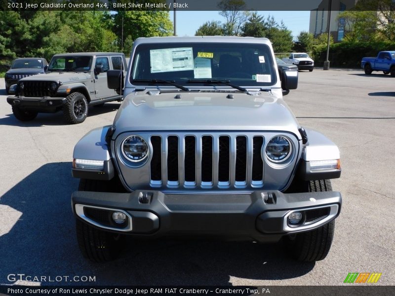 Billet Silver Metallic / Black 2021 Jeep Gladiator Overland 4x4