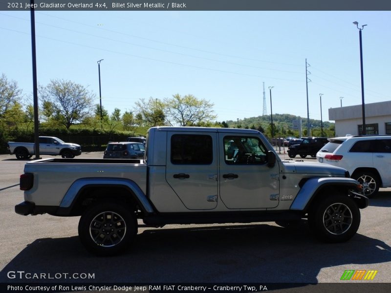 Billet Silver Metallic / Black 2021 Jeep Gladiator Overland 4x4