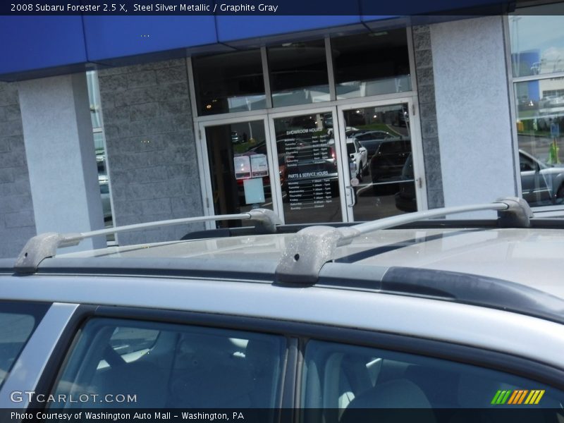 Steel Silver Metallic / Graphite Gray 2008 Subaru Forester 2.5 X