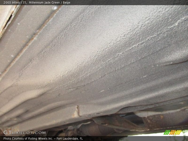 Millennium Jade Green / Beige 2003 Infiniti I 35