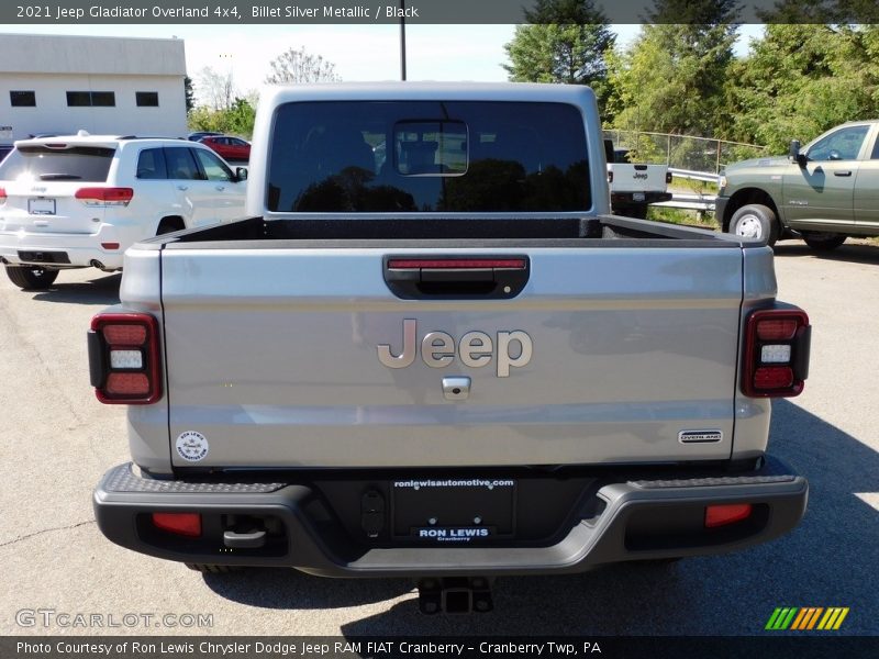 Billet Silver Metallic / Black 2021 Jeep Gladiator Overland 4x4