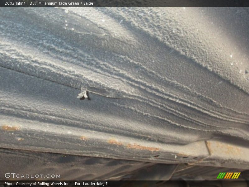 Millennium Jade Green / Beige 2003 Infiniti I 35