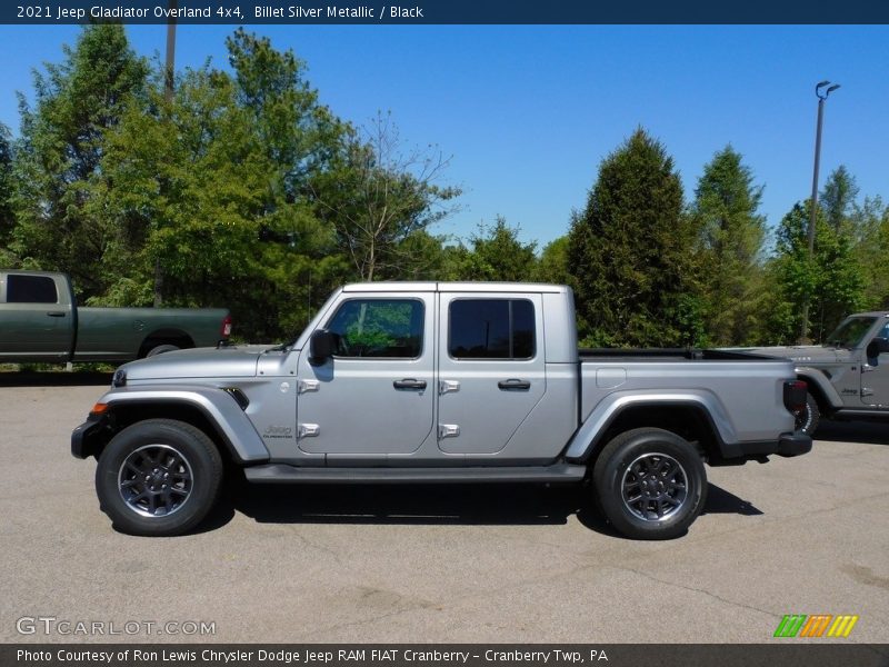 Billet Silver Metallic / Black 2021 Jeep Gladiator Overland 4x4