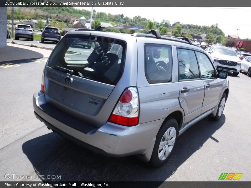 Steel Silver Metallic / Graphite Gray 2008 Subaru Forester 2.5 X