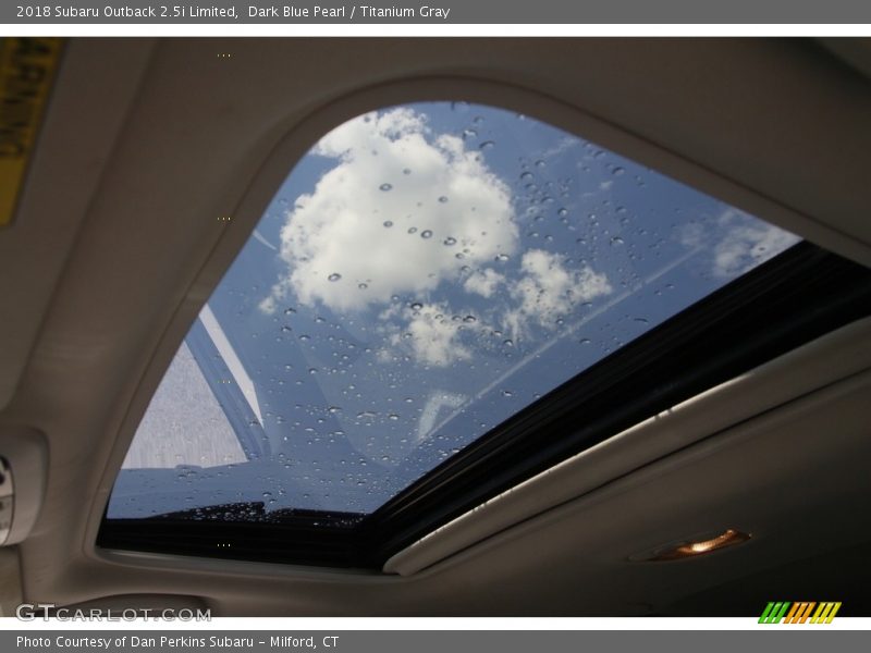 Dark Blue Pearl / Titanium Gray 2018 Subaru Outback 2.5i Limited
