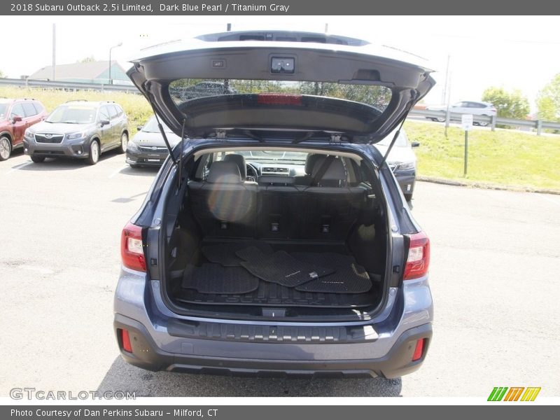 Dark Blue Pearl / Titanium Gray 2018 Subaru Outback 2.5i Limited