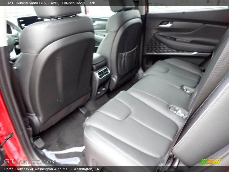 Calypso Red / Black 2021 Hyundai Santa Fe SEL AWD