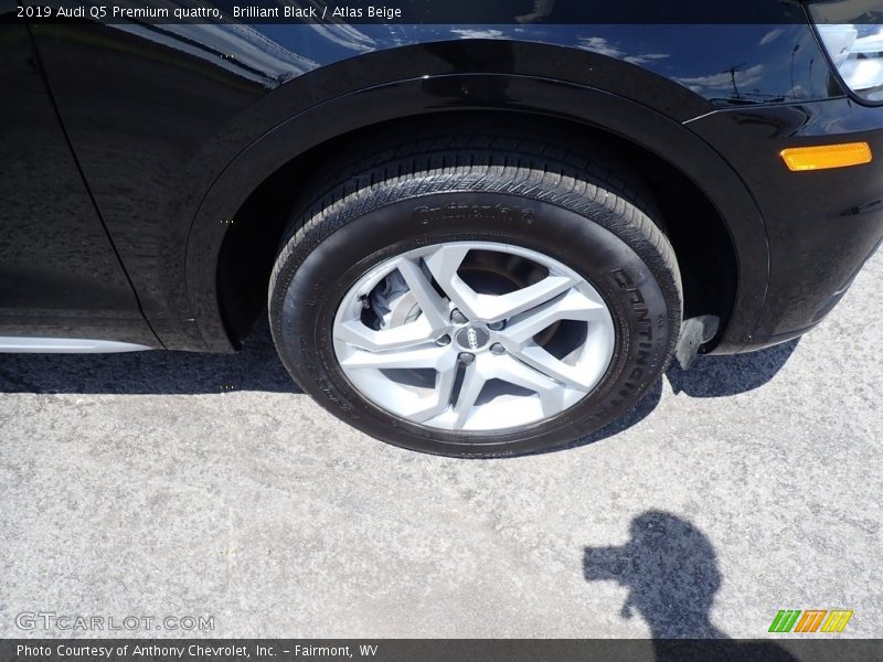 Brilliant Black / Atlas Beige 2019 Audi Q5 Premium quattro