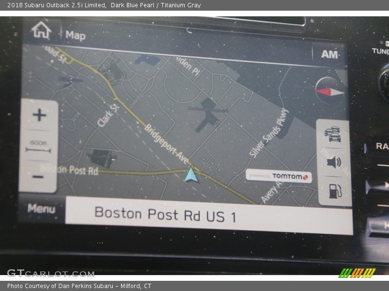 Dark Blue Pearl / Titanium Gray 2018 Subaru Outback 2.5i Limited