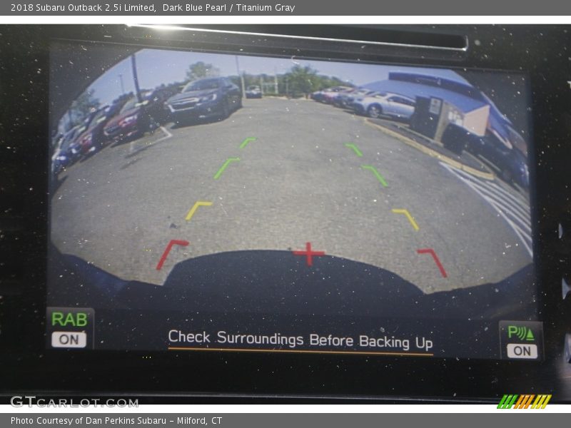 Dark Blue Pearl / Titanium Gray 2018 Subaru Outback 2.5i Limited