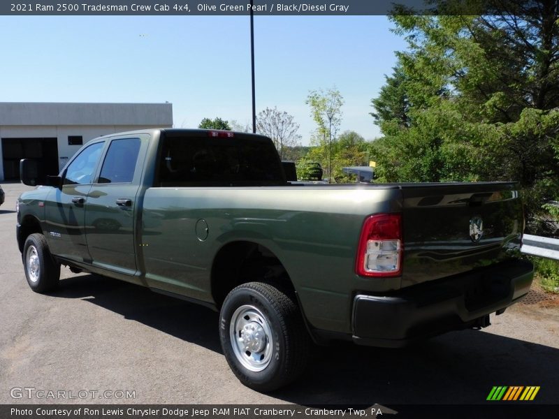 Olive Green Pearl / Black/Diesel Gray 2021 Ram 2500 Tradesman Crew Cab 4x4