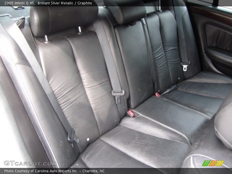 Brilliant Silver Metallic / Graphite 2005 Infiniti Q 45
