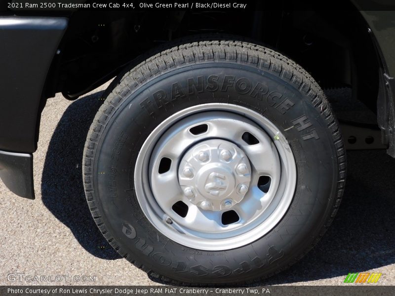 Olive Green Pearl / Black/Diesel Gray 2021 Ram 2500 Tradesman Crew Cab 4x4