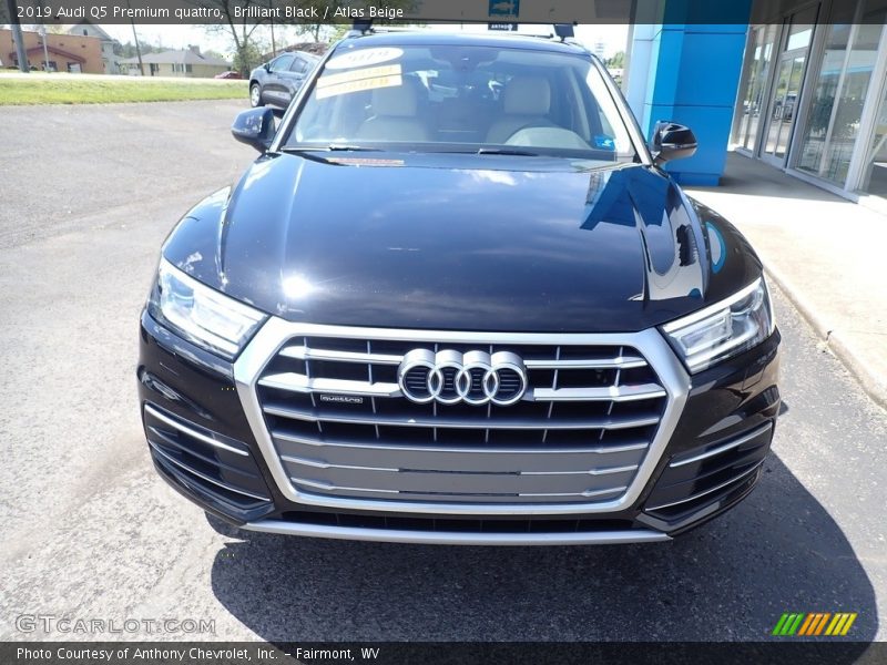 Brilliant Black / Atlas Beige 2019 Audi Q5 Premium quattro