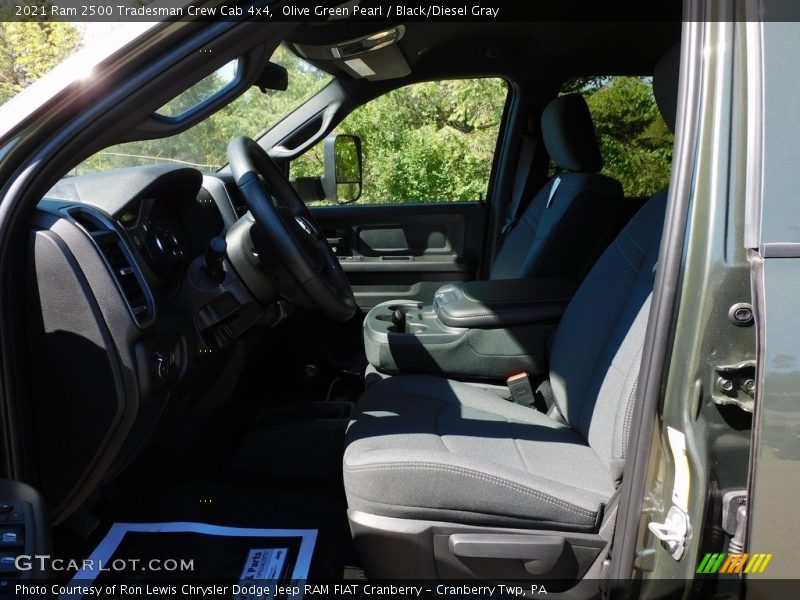 Olive Green Pearl / Black/Diesel Gray 2021 Ram 2500 Tradesman Crew Cab 4x4