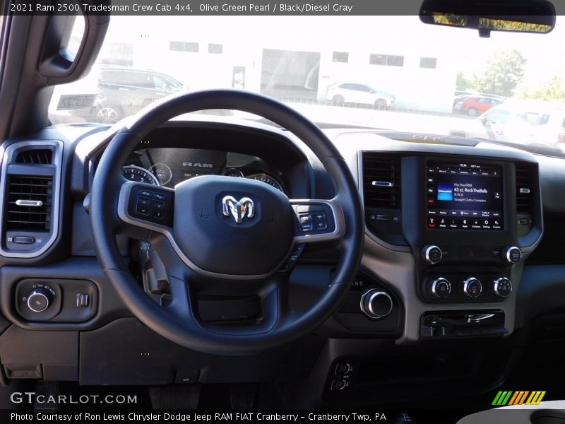 Olive Green Pearl / Black/Diesel Gray 2021 Ram 2500 Tradesman Crew Cab 4x4