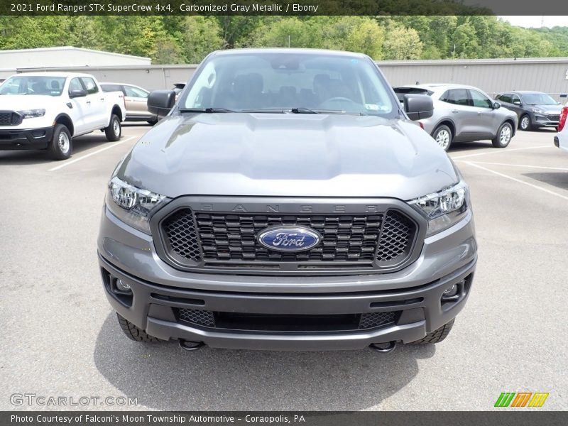 Carbonized Gray Metallic / Ebony 2021 Ford Ranger STX SuperCrew 4x4
