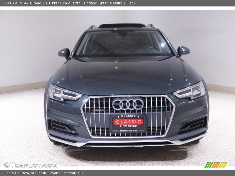 Gotland Green Metallic / Black 2018 Audi A4 allroad 2.0T Premium quattro