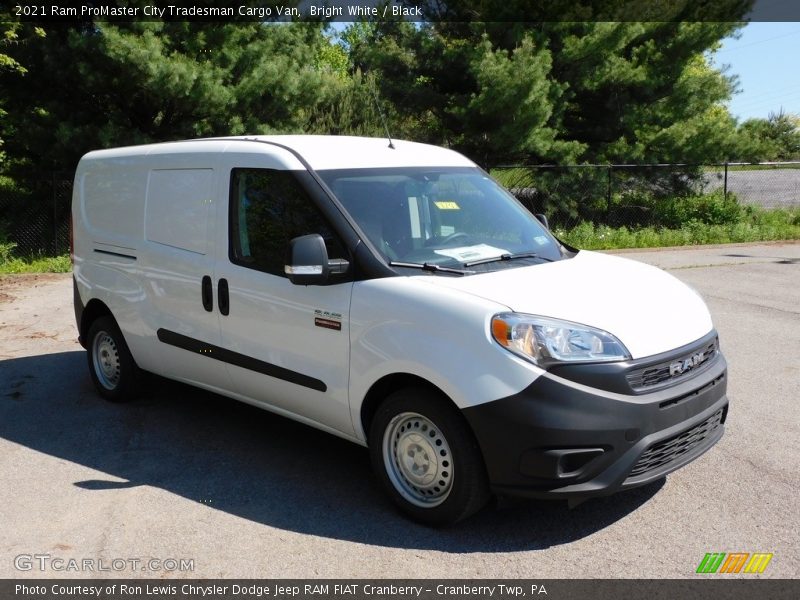 Bright White / Black 2021 Ram ProMaster City Tradesman Cargo Van