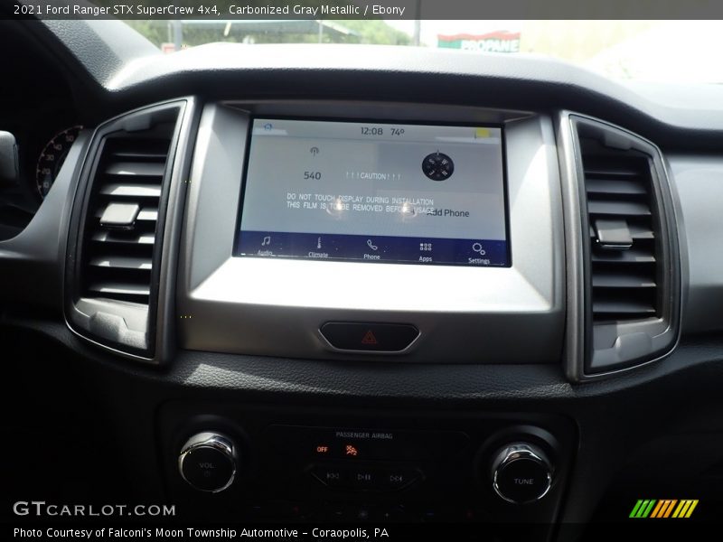 Carbonized Gray Metallic / Ebony 2021 Ford Ranger STX SuperCrew 4x4