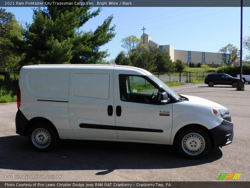 Bright White / Black 2021 Ram ProMaster City Tradesman Cargo Van