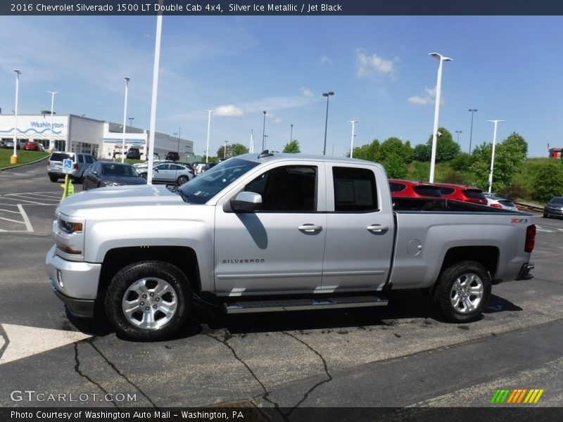  2016 Silverado 1500 LT Double Cab 4x4 Silver Ice Metallic