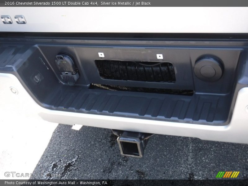 Silver Ice Metallic / Jet Black 2016 Chevrolet Silverado 1500 LT Double Cab 4x4