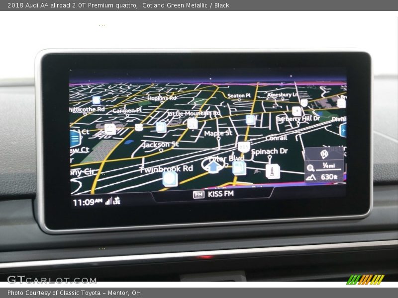 Navigation of 2018 A4 allroad 2.0T Premium quattro