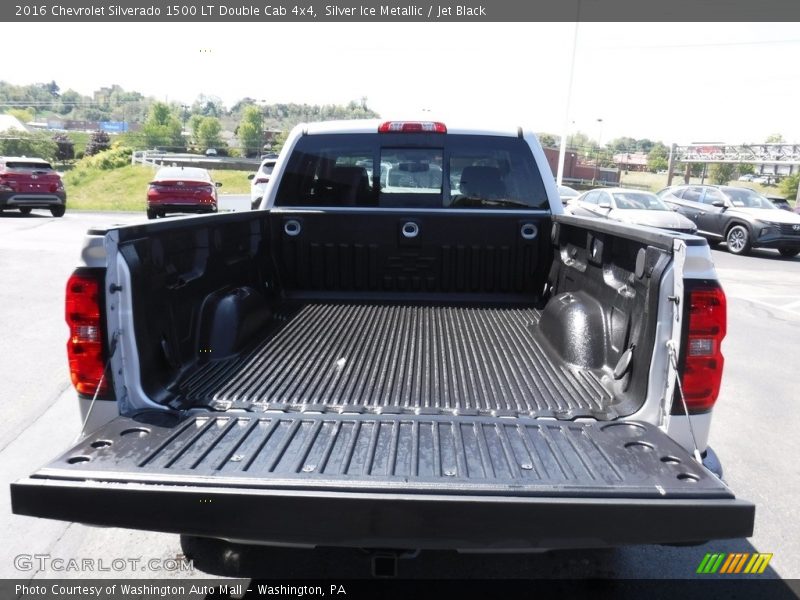 Silver Ice Metallic / Jet Black 2016 Chevrolet Silverado 1500 LT Double Cab 4x4