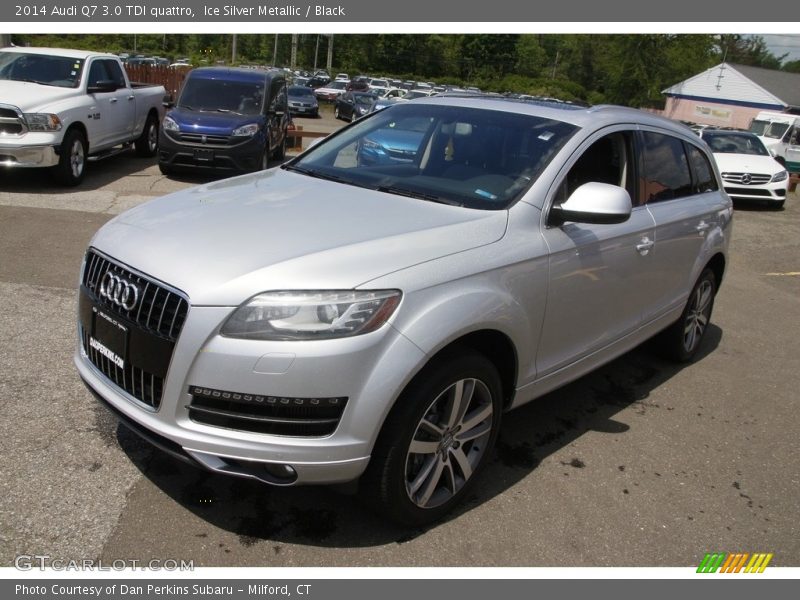 Ice Silver Metallic / Black 2014 Audi Q7 3.0 TDI quattro