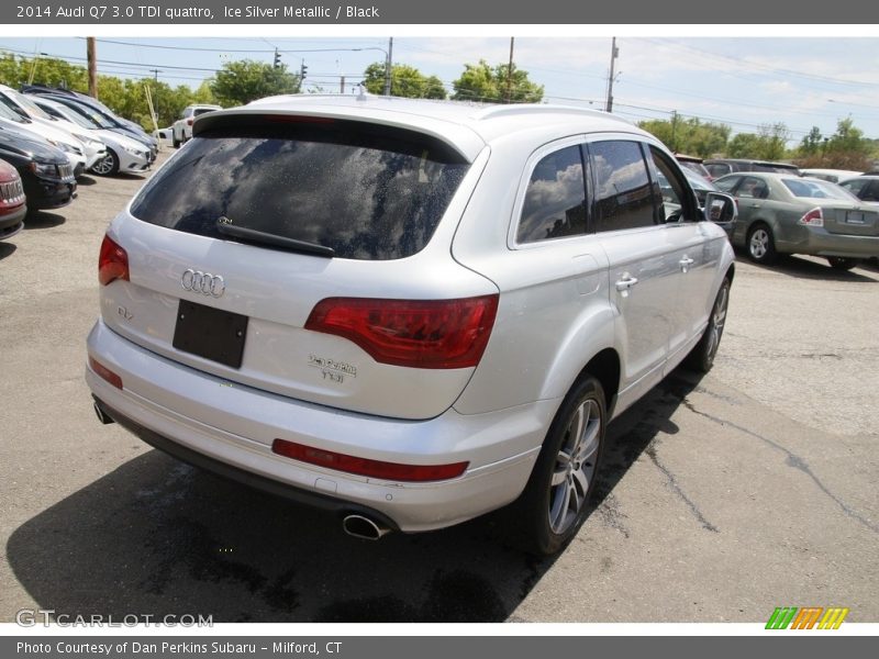 Ice Silver Metallic / Black 2014 Audi Q7 3.0 TDI quattro