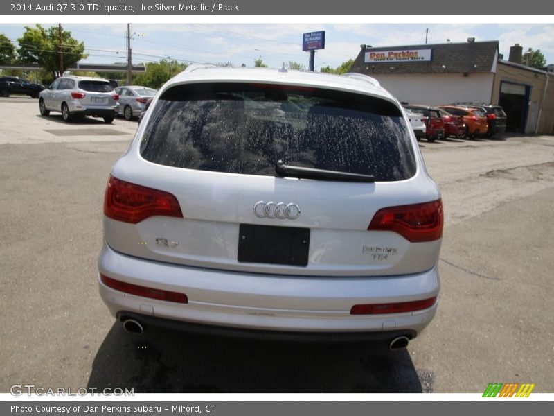 Ice Silver Metallic / Black 2014 Audi Q7 3.0 TDI quattro