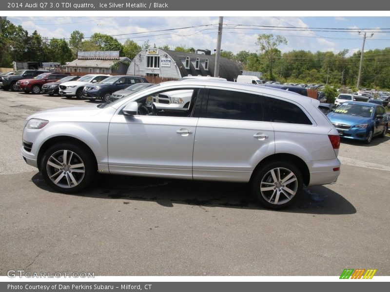 Ice Silver Metallic / Black 2014 Audi Q7 3.0 TDI quattro