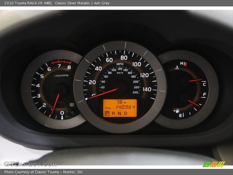 Classic Silver Metallic / Ash Gray 2010 Toyota RAV4 V6 4WD